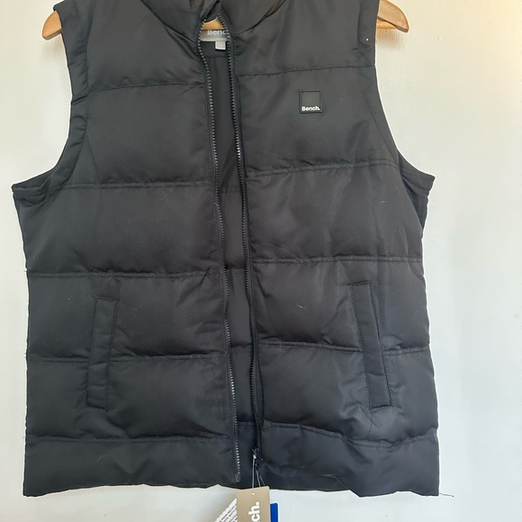 Bench Black Puffer Vest - Picture 2 of 2